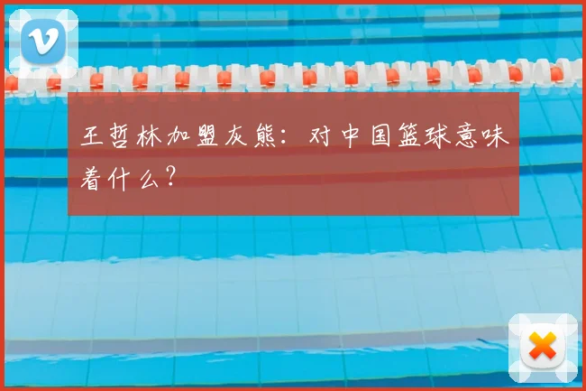 王哲林加盟灰熊：对中国篮球意味着什么？